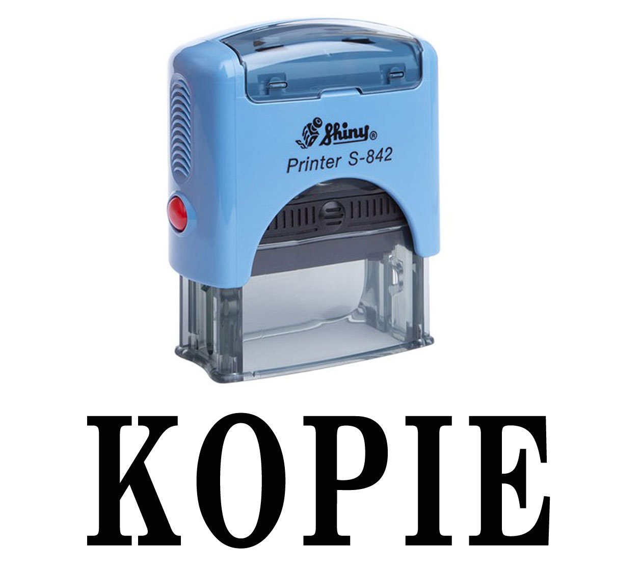 Printtoo KOPIE Self Inking Stamp Office Stationary Printed Shiny Stamp
