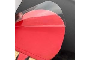 ZENARAO 4Pcs Transparent Table Tennis Rackets Adhesive Protective Film, Adhesive Protective Film, Table Tennis Accessories