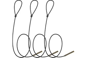 Drainsoon 30 Inches Drain Snake Drain Clog Remover, Upgraded Anti-break Metal Sink Snake with Nylon Coating, Drain Auger Drain Hair Remover for Shower Drain, Kitchen, Bathtub Sink Cleaning (3 Pack)