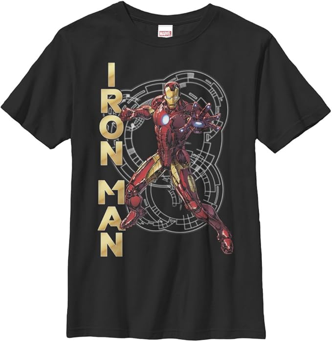 Boy's Marvel Iron Man Technology TShirt Clothing