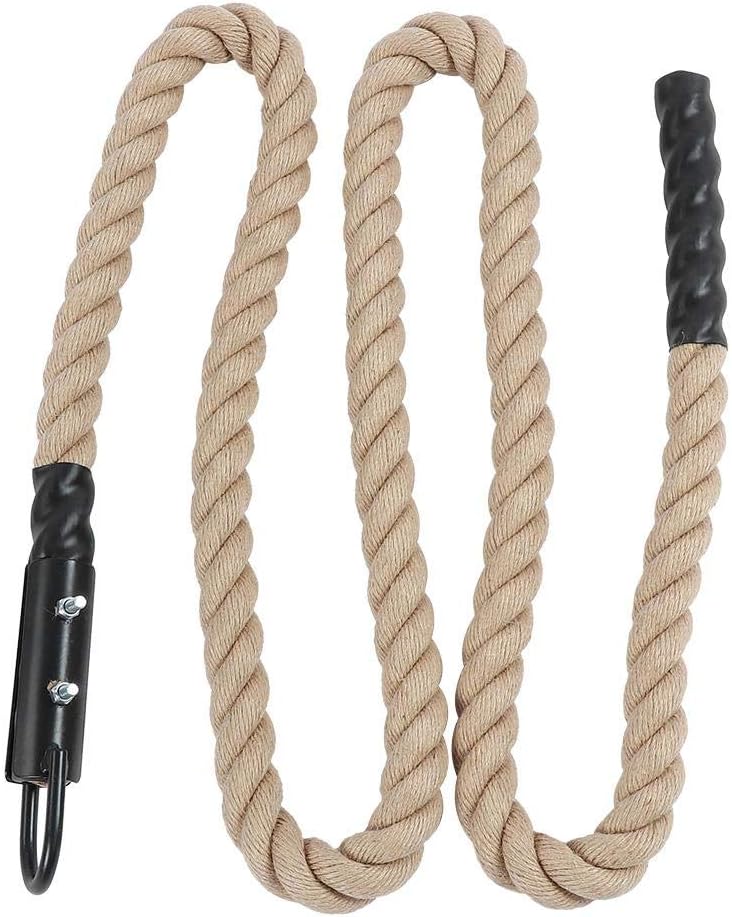 Magt climbing fitness rope, 3. 8x300cm arm power training practicing rope, outdoor climbing rope, equipment for gym strength training