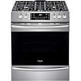 Frigidaire FGGH3047VF 30" Gallery Series Gas Range with 5 Sealed Burners, griddle, True Convection Oven, Self Cleaning, Air F