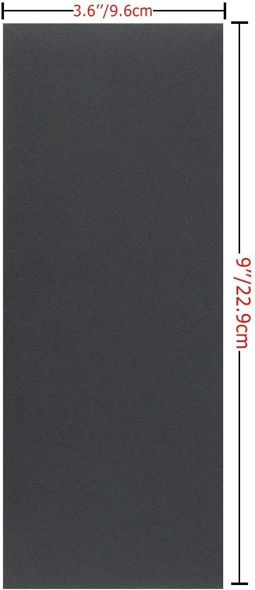Sandpaper, 90 Pcs 400 to 3000 Grit Wet Dry Sandpaper Assortment 9x3.6 Inch for Automotive Sanding - Wood Furniture Finishing - Wood Turing Finishing and More by VERONES - - 