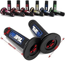 7/8" Motorcross Handle Grips Dirt Bike 22mm 24mm