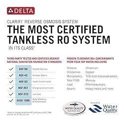 Delta Faucet Clarifi Under Sink Reverse Osmosis