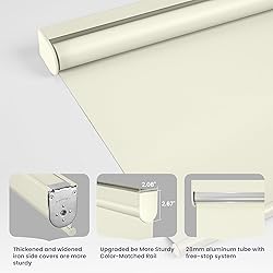 Boolegon Roller Shades for Windows Blackout