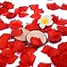 eBoot 1000 Pieces Silk Rose Petals Wedding Party Flower Favors (Red)