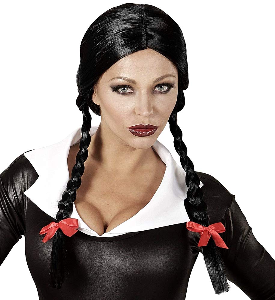 Black Braids Wig - extensions - Synthetic - Halloween - Carnival - cosplay - excellent quality - Gift idea for Christmas and birthday