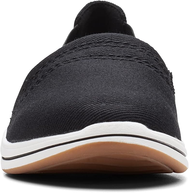 Breeze Step II - Mocassins Femininos, Pretos -, 9 Narrow