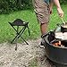 ENKEEO Portable Tripod Stool Folding Chair with Carrying Case for Outdoor Camping Walking Hunting Hiking Fishing Travel, 200 lbs. Capacity