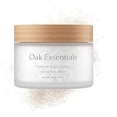 Oak Essentials Dream Bath Soak | Magnesium & European Sea Salt with Lavender, Chamomile & Geranium | Soothing, Restorative Bath Salts, 10 Oz