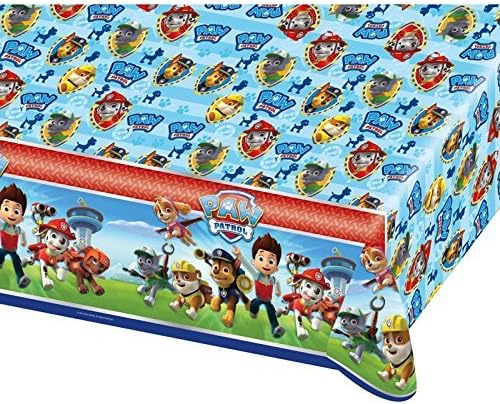 2xPaw Patrol Plastic Tablecovers