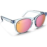 Blenders Eyewear H Series – Polarized Sunglasses – Round Cat Eye, Spring Loaded Hinge – 100% UV Protection – For Women