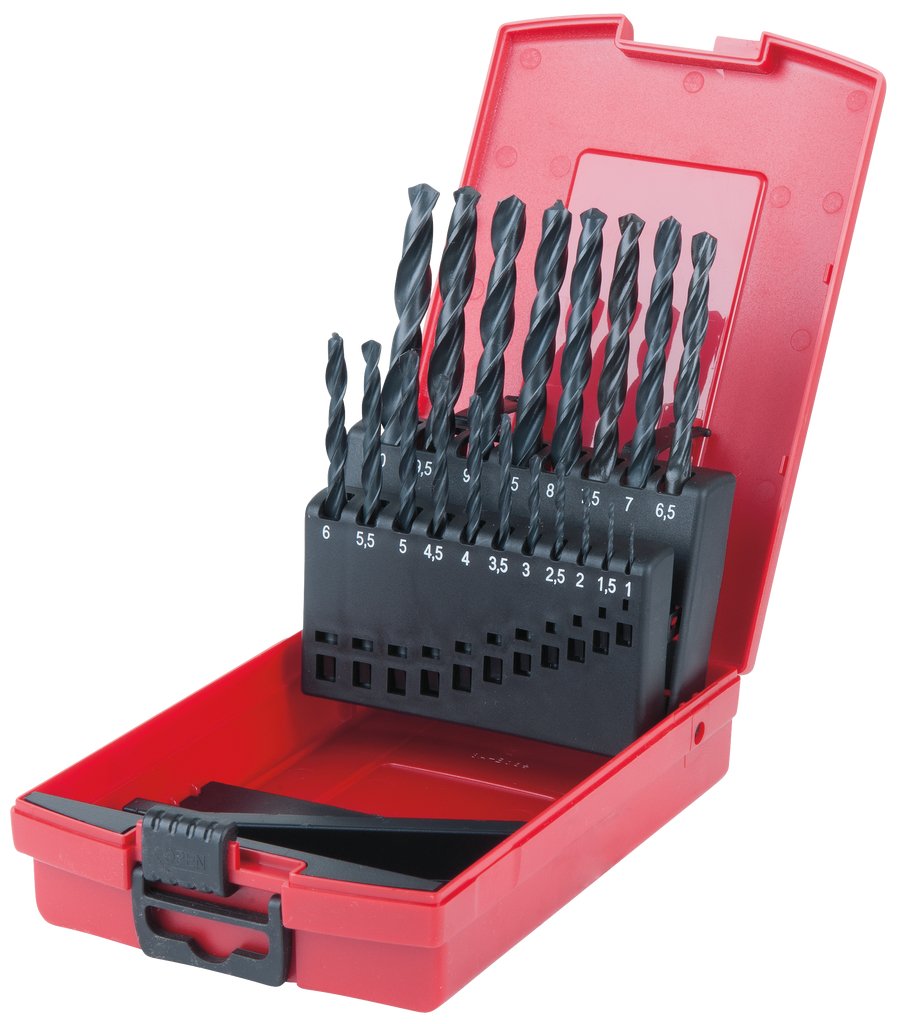 KS Tools 330.1620 Hss Drill Bit Set 1(9 Pieces) 1-10mm