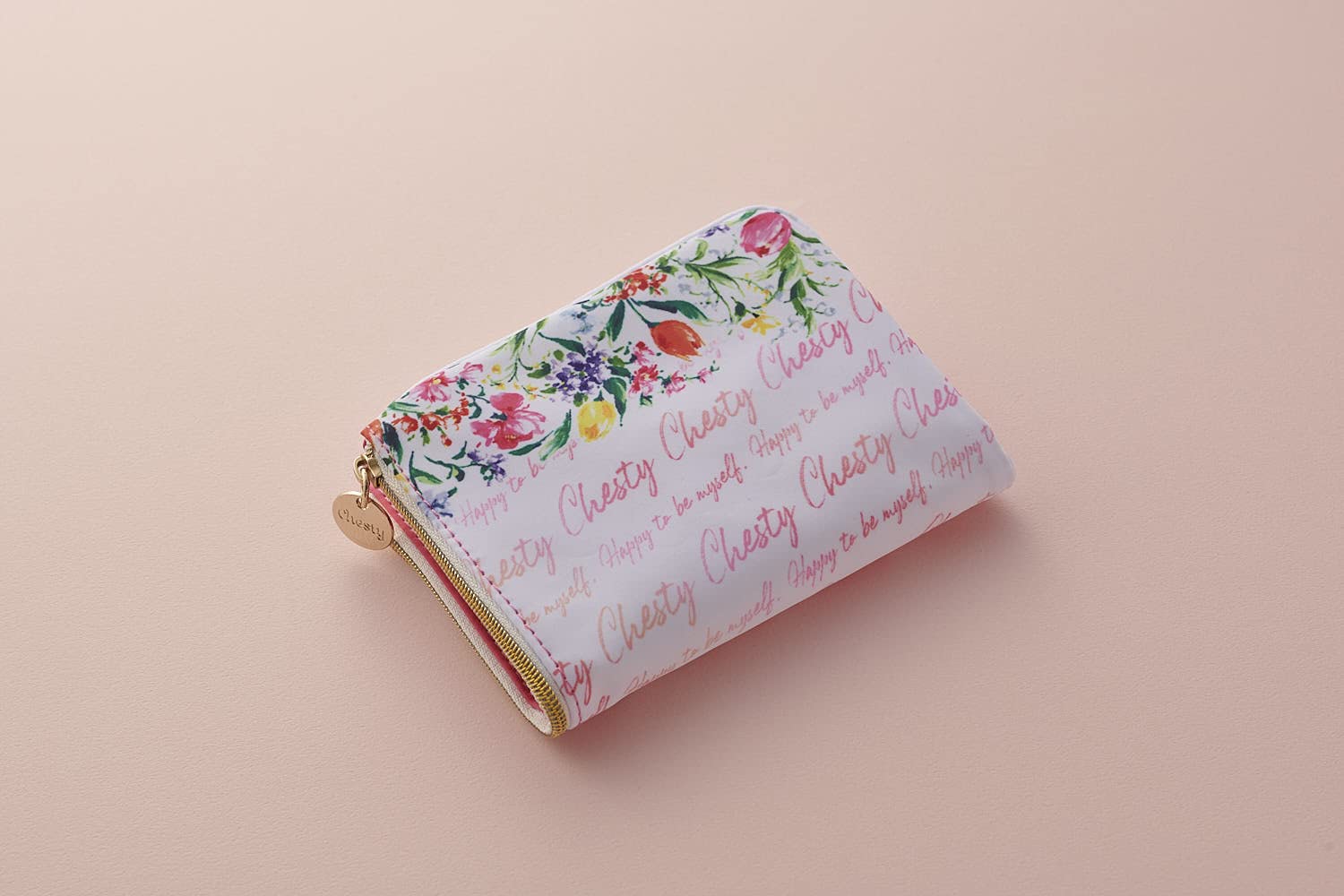 美人百花(びじんひゃっか) 2021年9月号:8/12発売【雑誌付録】Chesty折りたためるマルチマスクポーチ