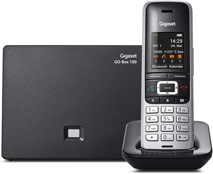 Mobiltelefon Gigaset A690H Telefono Cordless Gigaset A690H - Ricambio Compatibile Con A690, A735 E Altri Modelli, Colore Nero, Made In Germania Gigaset Duo