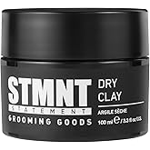STMNT Statement Grooming Goods Dry Clay, Extra Matte Finish, Super Strong Control, Easy to Wash Out, 100 ml