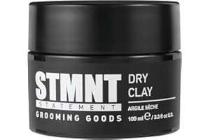STMNT Statement Grooming Goods Dry Clay, Extra Matte Finish, Super Strong Control, Easy to Wash Out, 100 ml