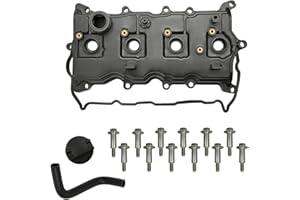 MITZONE Engine Valve Cover Compatible with 2007-2013 Nissan Altima Sentra SE-R 2.5L Part# 13264-JA00A 13270-JA00A
