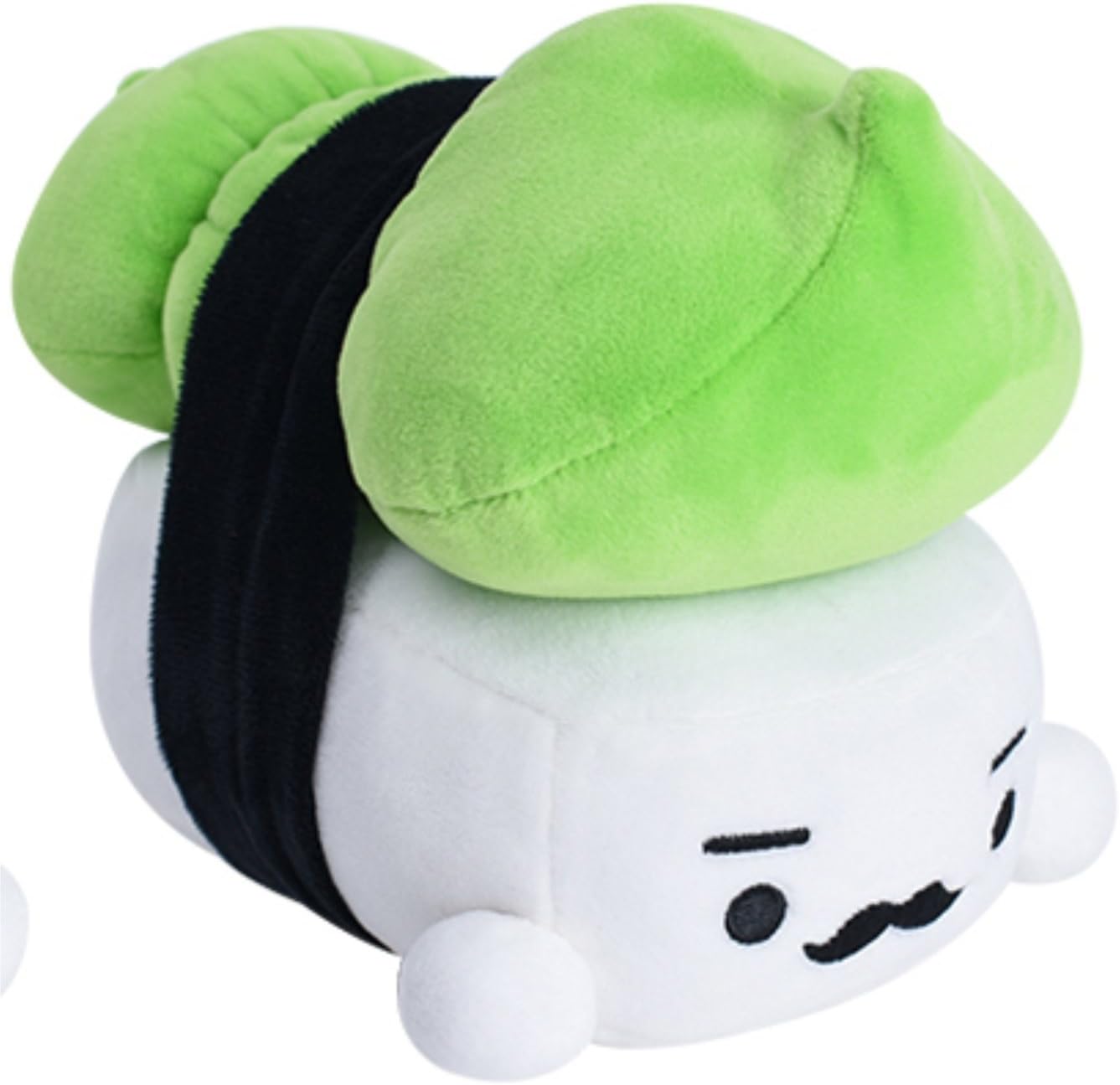 MANTTANG - 6" Cute Sushi Cushion Plush Toy Pillow (Pea)
