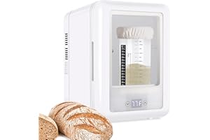 TYNIAIDE Sourdough Home-Compact Proofing Box with Precise Temperature Control-Translucent Panel，70-110°F Preheat Range, Sourdough Starter Kit with Warmer，Ldeal for Sourdough Cultivation and Home Baking