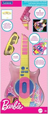 Lexibook Barbie Electronic Guitar with Microphone and Glasses 2 Modes view 5
