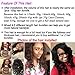JINREN (TM) Brazilian Virgin Hair with Closure Unprocessed Brazilian Body Wave Human Hair Weave 5 Bundles with Lace Closure 4x4 Lace Top Closure (12
