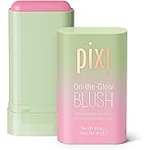 Pixi On-the-Glow Blush - CheekTone, pH Reactive Hydrating Tinted Moisture Blush Stick with Ginseng, Aloe Vera & Fruit Extracts, for Cheeks & Lips, 19g / 0.6oz, Paraben-Free