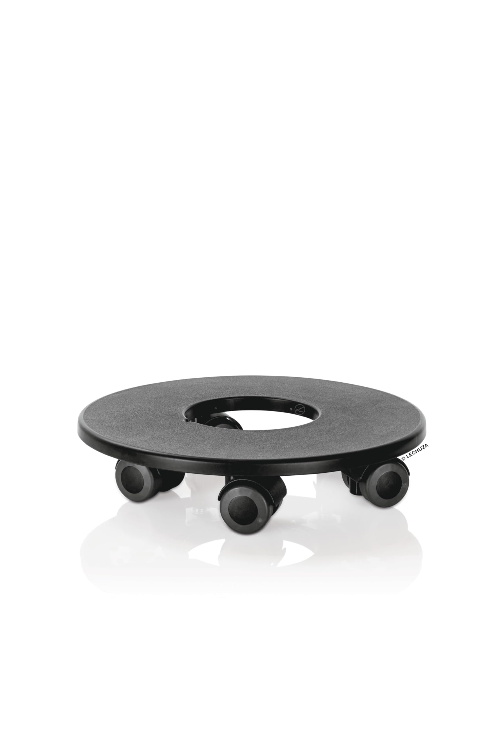 Lechuza Coaster for Lechuza CLASSICO 50, QUADRO 50, CUBE 40, CURSIVO 40, CANTO 40 Planters D30 H5.8 cm Black