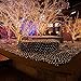 Solar String Lights 39ft 100led Solar Led String Lights, Outdoor String Lights Waterproof for Gardens, Patio, Landscape, Homes, Wedding, Party, Tree, Outdoors, Christmas Decoration, Warm White