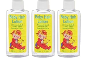 Clubman Gentle Baby Hair Lotion (Concentrated) for Baby's Fine Hair, 2 oz x 3 packs