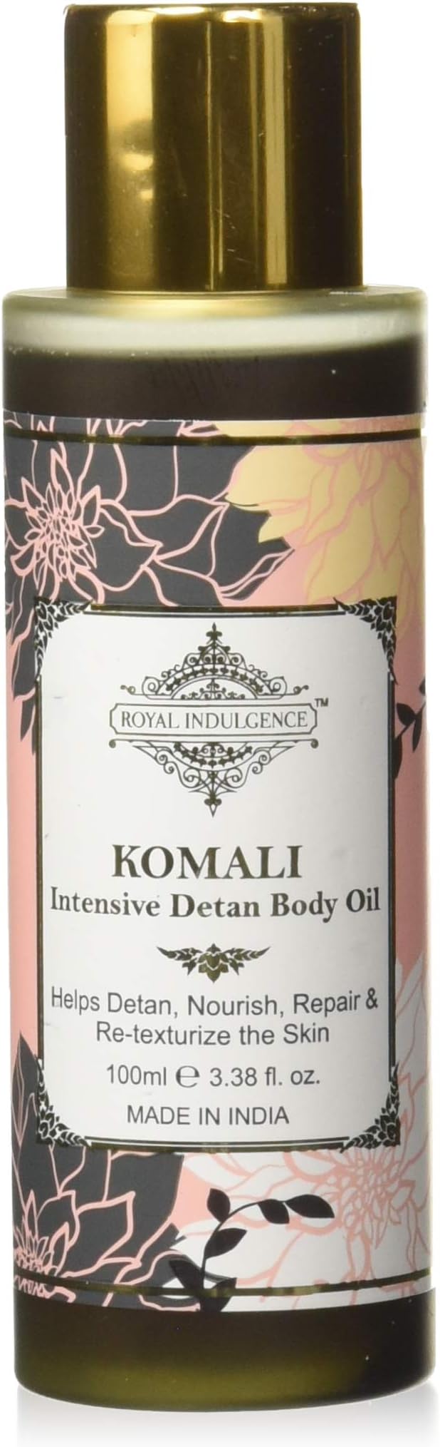 royal indulgence Komali Intensive Detan Body Oil (100ml) - Instantly removes tan, brighten & retexturize the skin