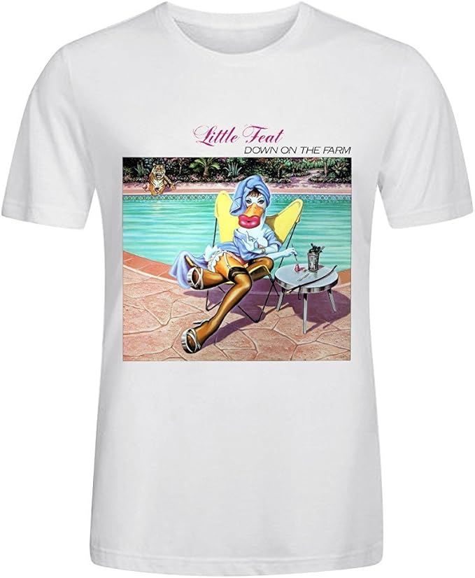 Little Feat Down On The Farm Design Your Own T Shirts Mens Round Neck White: Amazon.ca: Clothing 