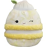 Squishmallows Original 12-Inch Landry Yellow Meringue Macaron - Medium-Sized Ultrasoft Official Jazwares Plush - Amazon Exclusive