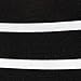 Fedi Apparel Women's Slim Wrap Vestidos Striped Bodycon Long Blouse Shirts Dress (US2(Asian S), Black)