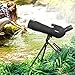 ENKEEO Waterproof Spotting Scope 20-60X60AE with Tripod, 45-Degree Angled Eyepiece, Optics Zoom 41-21m (134-69ft) / 1000m - Black
