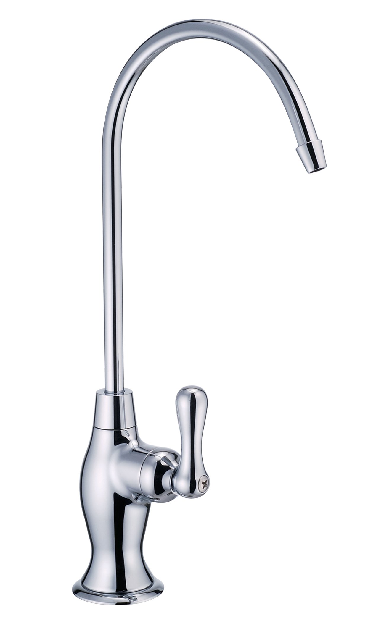 Oslo One-Way Tap Chrome for Drinking Water, Water Filter Kitchen Tap, Reverse Osmosis, for Osmosis Systems, Drinking Water Systems