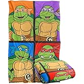 Teenage Mutant Ninja Turtles TMNT Turtle Tiles Silky Touch Super Soft Throw Blanket, 36"x58"