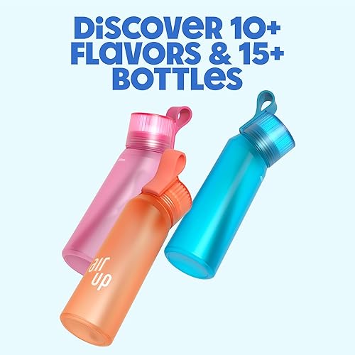 air up water bottle (22oz) Hot Pink + 3 Wild Berry pods | Sugar free  flavor pods & Water bottles with straw | Flavored water bottle in Saudi  Arabia | Whizz Sports Water Bottles