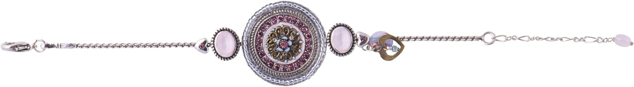 Vincent Filac - BR13218AR - Bohème - Women's Bracelet - Metal - Pastel - 16.5 to 23.5 cm