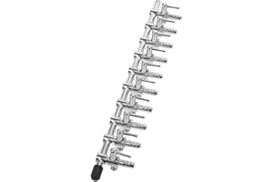 GLEAVI Aquarium Air Control Valve Metal Splitter Tube Distributor for Fish Tank Oxygen Pump Accessories