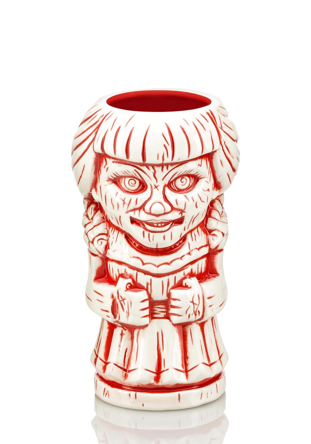 Beeline Creative Geeki Tikis Annabelle Doll Mug | Ceramic Tiki Style Cup | Holds 16 Ounces