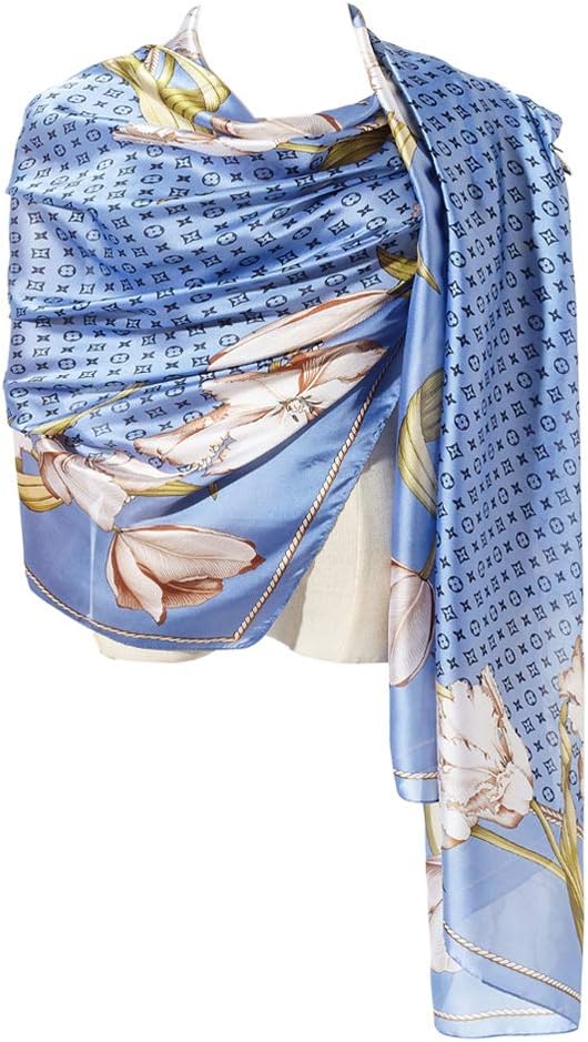 Women's Scarves 100% Silk Long Lightweight Scarfs for women
