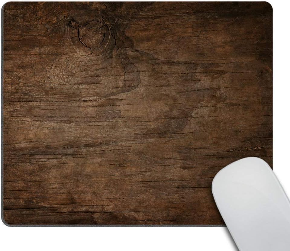 Wasach Texture of bark Wood use as Natural Background Mouse pad Gaming Mouse pad Mousepad Nonslip Rubber Backing