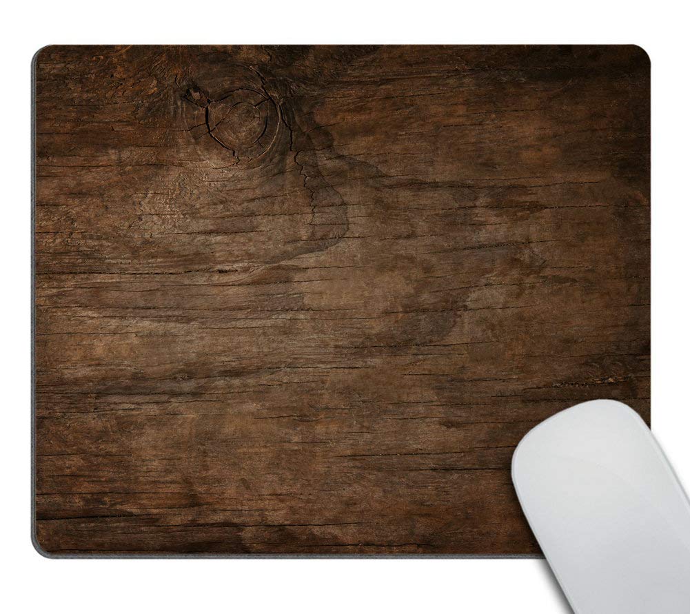Wasach Texture of bark Wood use as Natural Background Mouse pad Gaming Mouse pad Mousepad Nonslip Rubber Backing
