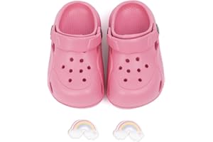 Casazoe Toddler Boys Girls Cute Garden Clogs Kids Slip On Water Shoes EVA Lightweight Summer Slipper Slides Baby Comfort Sandals Children Outdoor Shower Beach Pool Play Shoes