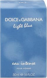 Dolce & Gabbana D&G Light Blue Pour Homme Eau Intense EDP Men's Fragrance 125ml view 3
