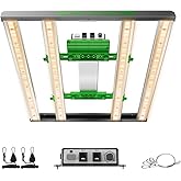 2025 New Version MARS HYDRO FC-E3000 300Watt LED Grow Light 3X3ft Full Spectrum Grow Light Bar, Smart Dimmable & Integrated G