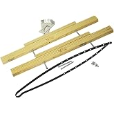 EZ Sink Bracket Kit - 10 Pack | Heavy-Duty Adjustable Under Sink Support for Granite &amp; Stone Countertops | Fits 24" Cabinets and More | Includes Support Straps for Multi-Bowl Sinks