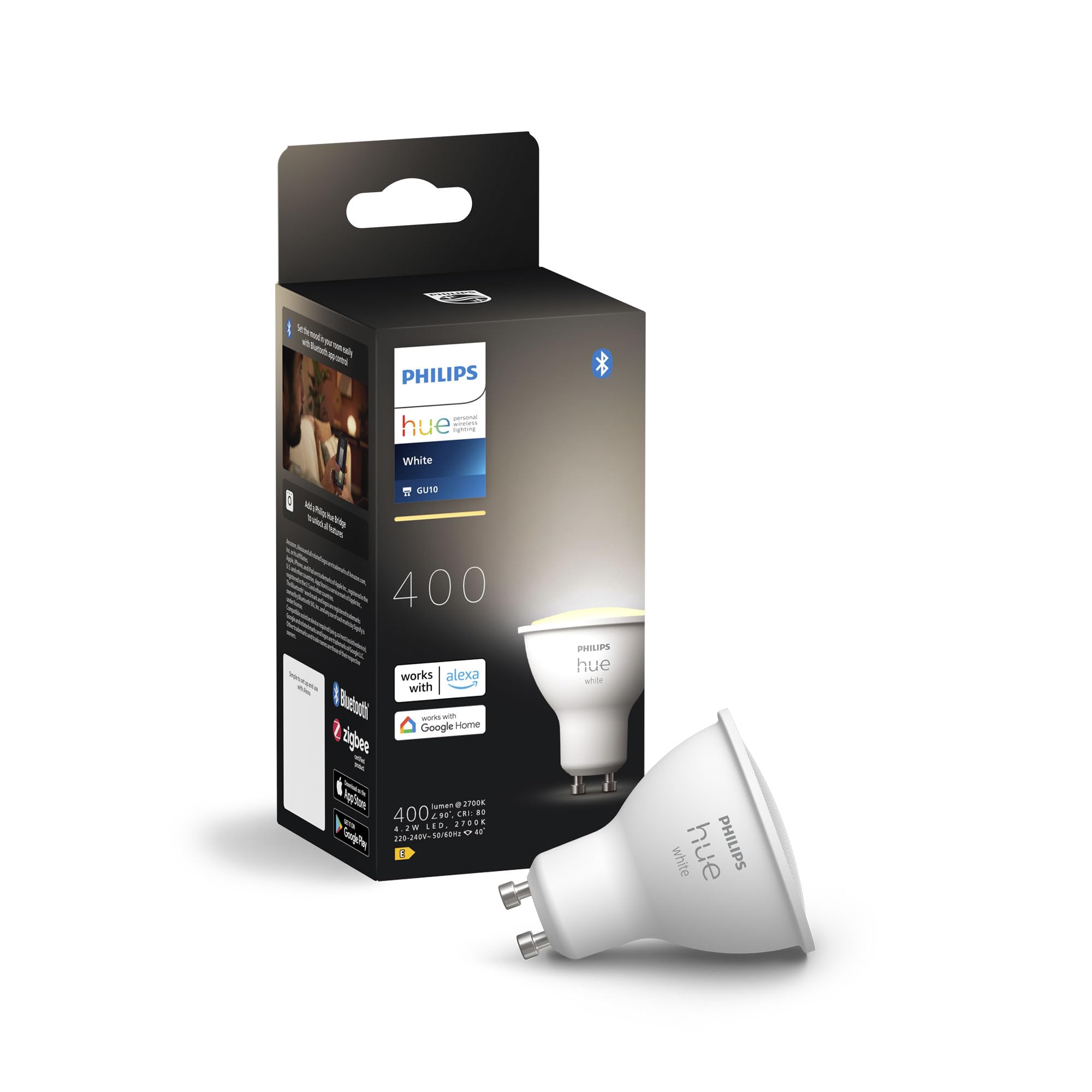 Philips Hue GU10 – Smart Spotlight White